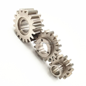 Non Circular Machining Titanium Alloy Gear Parts Custom Precision Drive <b>Wheel</b> Spur Gear Service - Product Image 3
