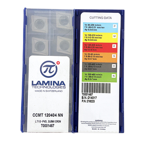 CCMT120404-NN LT10 fabricants plaquettes de fraisage carbure tournant Cnc Insert - Product Image 1