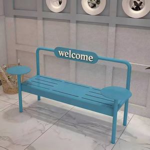 Banco para Exteriores, Banco de Parque, Banco para Cafetería, Banco para Gimnasio, Banco de Descanso, Banco para Centro Comercial, Silla de Hierro Forjado - Product Image 2