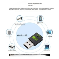 600Mbps pilote gratuit RTL8821CU USB WiFi BT Dongle double bande carte réseau sans fil AC600 2 en 1 WiFi BT adaptateur pour PC portable