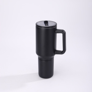 Gobelet isotherme en acier inoxydable de 40 oz, design détachable, se transforme instantanément en 2 tasses, sans BPA, avec paille, gobelet isotherme sous vide de 40 oz. - Product Image 6