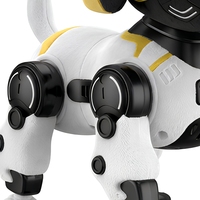 Intelligenter RC-Roboterhund aus Kunststoff, Ferngesteuertes Interaktives Haustier-Spielzeug für Kinder