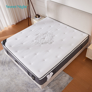 <span class=keywords><strong>Materasso</strong></span> Ibrido Memory Foam e Molle a Spirale 200x200 <span class=keywords><strong>Matrimoniale</strong></span> King Size Comodo con Pillow Top per Hotel - Product Image 3