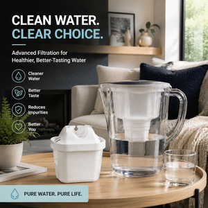 Premium Activated Carbon Filter Cartridge Replacement for Household Water Pitcher <b>Kitchen</b> Water Filter - Product Image 1