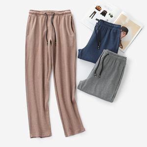 Pantalones de chándal de algodón puro 100% de alta calidad, pantalones de talla grande para hombre - Product Image 4