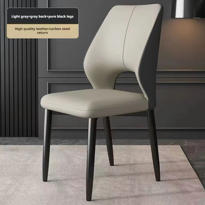 Nouvelle <span class=keywords><strong>chaise</strong></span> de salle à manger avec dossier, <span class=keywords><strong>chaise</strong></span> de salle à manger, <span class=keywords><strong>chaise</strong></span> de restaurant, meubles de maison - Product Image 5