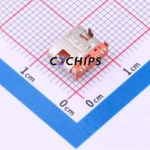 ZX-TYPEC-WTM1648-C USB Connector SMD Connector ( Connector Type: Type-C )( Gender: Female )( Mounting Type: Horizontal Mount ) - Product Image 2