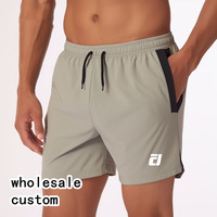 Shorts de course athlétiques pour hommes personnalisés, shorts d'entraînement à séchage rapide, 7 / 5 / 9 pouces, légers, pour le sport, la salle de sport, le basketball, la randonnée