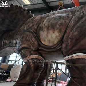 Trung Quốc Khủng Long nhà sản xuất L = 20m lớn đầy đủ quy mô animatronic Triceratops Khủng long mô hình cho khủng long phiêu lưu công viên trang trí - Product Image 6