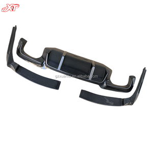 Difusor trasero de fibra de carbono F10 para <span class=keywords><strong>BMW</strong></span> 5 Series F10 <span class=keywords><strong>M5</strong></span> parachoques alerón inferior divisor labio Bodykit 12-16 - Product Image 2