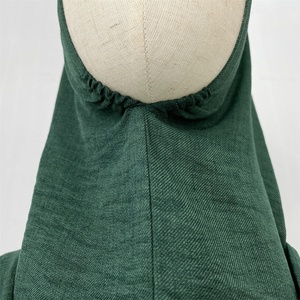 Nuevo y Popular Vestido Abaya con Capucha, Jilbab, Vestido de Oración, Puños Elásticos Plisados, Ropa Islámica Halal para Mujeres Árabes Musulmanas 6818 # - Product Image 3