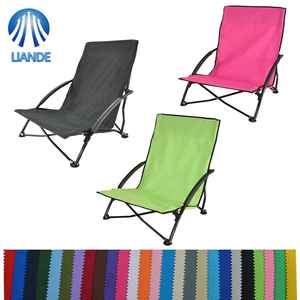 كرسي قابل للطي محمول من المعدن والقماش للاستخدام الخارجي في الشاطئ والحدائق والتخييم وصيد الأسماك والفنادق والمدارس والفيلات - Product Image 3