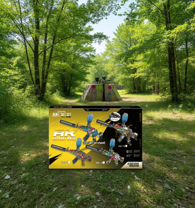 Fusil d'assaut électrique Gecuti Ak avec lumières et infrarouge pour l'entraînement, portée de 7 m, emballage en boîte couleur - Product Image 2