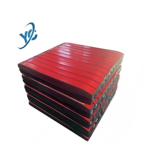 Professionelle Langlebige Gummi-Aufprallstäbe Rollenlager-Pufferstreifen für Bergbau-Förderbänder Materialhandhabungsgeräte-Teile - Product Image 2