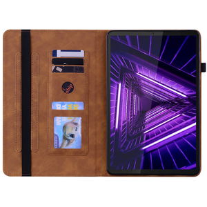 Étui portefeuille en cuir PU pour <span class=keywords><strong>Lenovo</strong></span> <span class=keywords><strong>Tab</strong></span> <span class=keywords><strong>K10</strong></span> TB-X6C6 10.3 pouces 2021 housse de protection pour tablette - Product Image 2