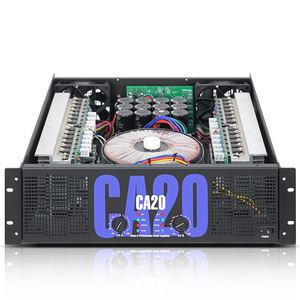 Precio de Fábrica, Amplificador de Potencia Profesional EIF Serie CA, CA4/6/9/12/20/30/50 Clase H/AB, 2U/3U, 8 Ohmios, 2 Canales, Metálico, para DJ - Product Image 5