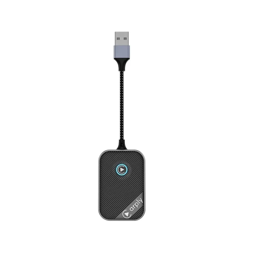 CarPlay adaptador sem fio carro USB conversão com fio para CarPlay sem fio plug and play conexão automática sem demora on-line