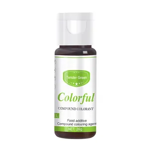 Cocosir Bio essbare Lebensmittel Färbung Gel Bud Green für Getränke Köder Kleine Medizin Lebensmittel qualität Farbstoff Pigment