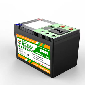 Sistema de Energía Solar para el Hogar de 100W con Batería LifePO4, Bombillas LED y Controlador MPPT para Kit de Iluminación Solar Doméstica - Product Image 2