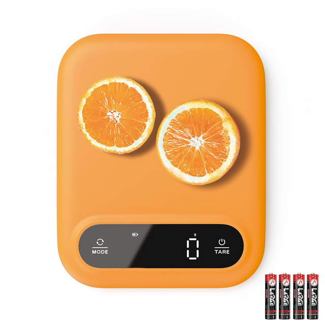 Digital Food Weight Scale 5kg/1g PortableScale High Precision Kitchen Electronic Scale with Back-Lit LCD Display Tare PCS