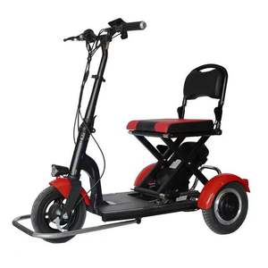 Puissant scooter électrique pliable de 350W à 3 roues pour adultes tout-terrain Hunter <span class=keywords><strong>Quad</strong></span> avec une autonomie de 40 à 60km jusqu'à 30 km/h Véhicule de mobilité - Product Image 2