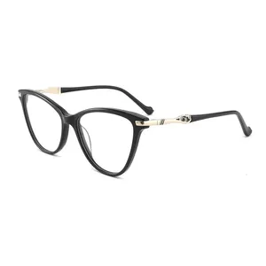 Cool Fluorescent Color Women Eyeglasses Acetate Frames Optical Eyewears