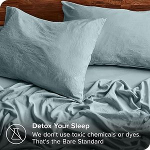 Set completo di lenzuola sabbiate-lenzuola in microfibra Ultra-morbida Premium 1800-doppia spazzolata-ipoallergenica-resistente alle macchie - Product Image 3