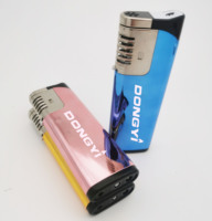 Prix usine personnalisé grande taille briquet Encendedor briquet torche électrique avec briquet led
