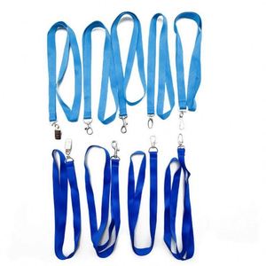 Cordons porte-badge professionnels personnalisés en polyester écologique avec support de carte d'identité et impression sérigraphiée - Product Image 1