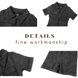 Set palestra allenamento per donna pagliaccetto nero <span class=keywords><strong>tuta</strong></span> di un pezzo - Product Image 6