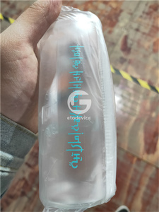 Lata Transparente de PET para Bebidas, 250ml 500ml, Latas de Plástico de Grado Alimenticio con Tapa Fácil de Abrir de Aluminio, Logotipo Personalizado - Product Image 5