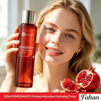 Tonique Visage Hydratant et Raffermissant Naturel Bio aux Extraits de Grenade, Tremella, Hamamélis et Niacinamide