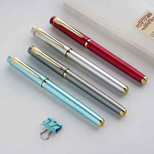 Custom Logo Business Pens White Gel Pens With Metal Clip Promotional <b>Gift</b> Ink Pens for Employees and Clients - Product Image 2