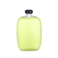 Grosir Botol Kaca Kecil Anggur Buram 100Ml 125Ml 200Ml 250Ml 350Ml 500Ml Bentuk Persegi Datar dengan Tutup Sekrup