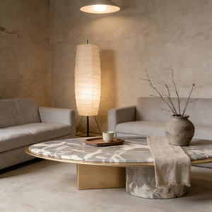 Tavolino da Caffè in Marmo di Design Moderno e Lussuoso, Arredamento per Soggiorno di Alta Gamma, Decorativo e Fatto a Mano - Product Image 3