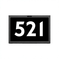 Écrans d'affichage industriels de 24 pouces pour l'extérieur, écran LCD 3500 nits, écran tactile pour numéros de file d'attente et informations publiques
