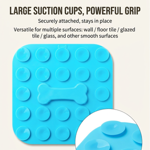 XH XH-WSD Grande tapisserie d'alimentation lente en silicone avec ventouse antidérapante portable pour animaux de compagnie, pour chats et chiens - Product Image 3