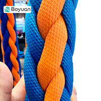 Cuerda UHMWPE de 10 mm y 12 Hilos, 30 m, Cuerda UHMWPE de la Mejor Calidad, Cuerda UHMWPE de Trenzado Simple, Cuerda para Barcos