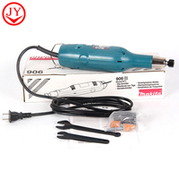 Makita – Meuleuse d'angle électrique portable, outil rotatif pour le meulage et le polissage interne, idéal pour le bordage du verre