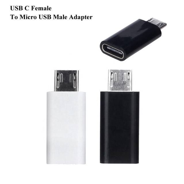 Instock Wholesale Female USB-C Type C to Micro USB Male Converter Adapter for Micro USB Devices