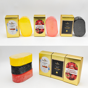 Savon à l'acide kojique au beurre de karité blanchissant pour l'acné biologique fait à la main - Product Image 6