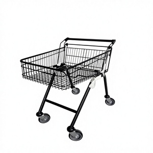 Nuovo Arrivo: Carrello <span class=keywords><strong>Spesa</strong></span> Alto ed Elegante in Metallo per Supermercati e Ipermercati - Product Image 2