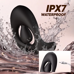 LetRock Best Seller - Ensemble de vibromasseur pour prostate et anneau pénien pour hommes, en silicone, étanche, jouet sexuel avec télécommande sans fil, trois positions - Product Image 6