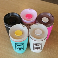 Mug à café isotherme en acier inoxydable minimaliste moderne - Portable et personnalisable pour une utilisation en extérieur et comme cadeau