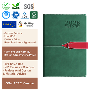 Agenda Diaria 2026 Personalizada con Tapa Dura, Diario, Libreta de Notas, Venta al por Mayor para Librerías - Product Image 1