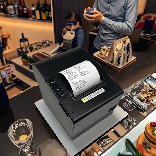 80mm POS Imprimante Thermique Wireless Bluetooth WiFi Thermal Receipt Printer  Bill Printing Machine for Retail