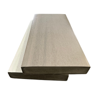 Planche de terrasse composite en PVC résistante aux intempéries, imperméable, anti-rayures, à clipser, écologique, moderne, pour appartement, jardin, parc, sous-sol
