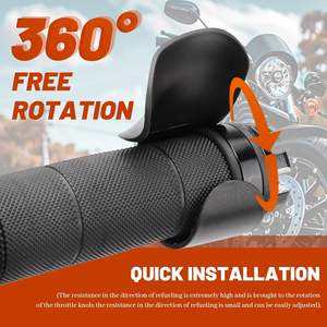 Support de pouce pour régulateur de vitesse de moto, poignée de maintien du poignet, pince d'assistance au gaz, plage 30-35 mm, compatible avec la plupart des motos - Product Image 5