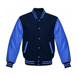 Chaqueta Varsity para Mujer, Manga Larga, 100% Lana, Acolchada, Cortavientos, Estilo Béisbol, con Botones, Chaqueta Bomber, Estilo Biker, Ropa de Calle - Product Image 4