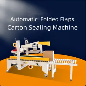 Semi-Automatische Case Carton Sealmachine Tape Sealer Met Eenvoudig Te Bedienen